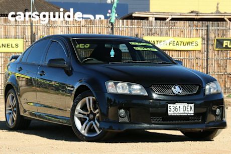 Black 2007 Holden Commodore Sedan SS