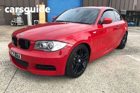 Red 2010 BMW 1 Coupe 135i Steptronic Sport