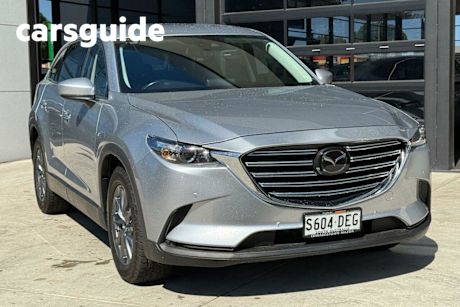 Silver 2021 Mazda CX-9 Wagon Touring (fwd)