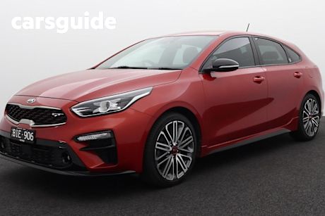 Orange 2020 Kia Cerato Hatchback GT Safety Pack
