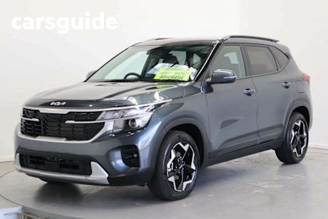 Grey 2023 Kia Seltos Wagon Sport+ (awd)