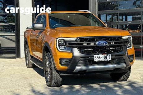 Gold 2023 Ford Ranger Double Cab Pick Up Wildtrak 3.0 (4X4)