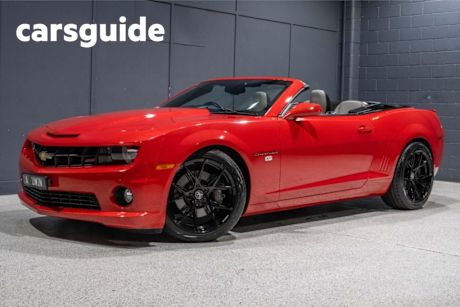 Red 2011 Chevrolet Camaro Convertible 2SS