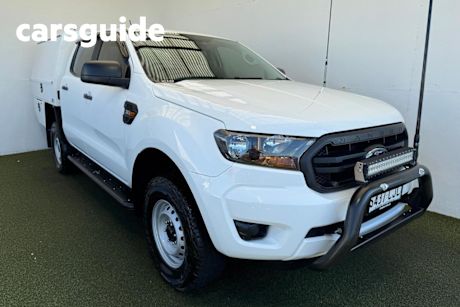 White 2019 Ford Ranger Double Cab Chassis XL 3.2 (4X4)