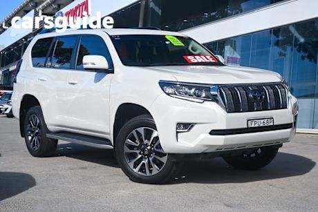 White 2022 Toyota Landcruiser Prado Wagon VX