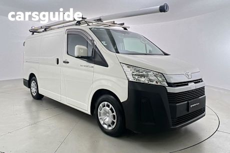White 2019 Toyota Hiace Van LWB Exterior Pack