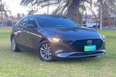 Grey 2022 Mazda 3 Hatchback G20 Pure