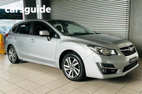 Silver 2015 Subaru Impreza Hatchback 2.0I Premium (awd)