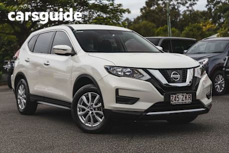 White 2019 Nissan X-Trail Wagon ST (2WD) (5YR)