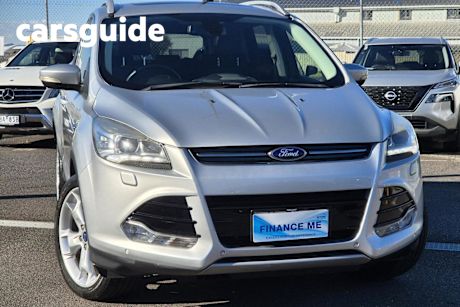 Silver 2013 Ford Kuga Wagon Titanium
