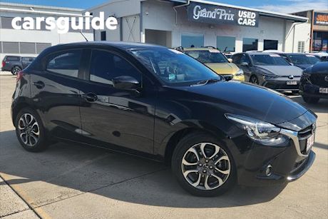Black 2015 Mazda 2 Hatchback Genki
