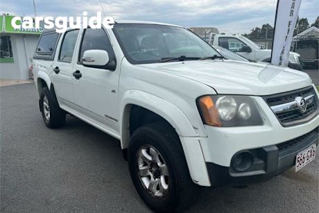 White 2009 Holden Colorado Crew Cab Pickup LX (4X2)