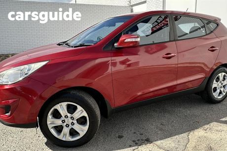 Red 2012 Hyundai IX35 Wagon Active (fwd)