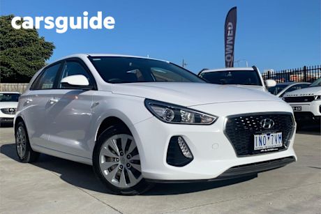 White 2018 Hyundai I30 Hatchback GO