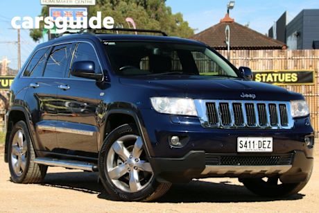 Blue 2012 Jeep Grand Cherokee Wagon Limited (4X4)