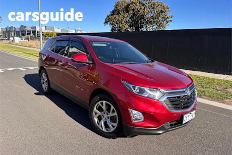 Red 2018 Holden Equinox Wagon LT (fwd) (5YR)