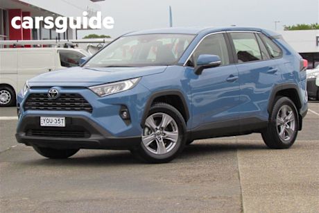Blue 2022 Toyota RAV4 Wagon GX (2WD)