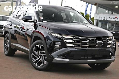 Blue 2024 Hyundai Tucson Wagon Premium (awd)