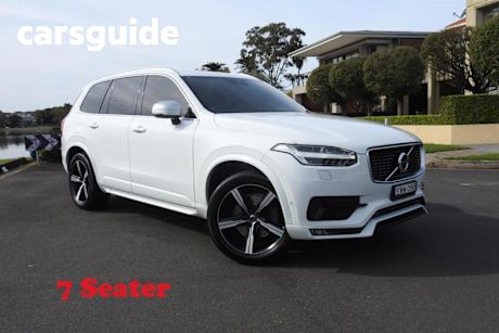 White 2016 Volvo XC90 Wagon D5 R-Design