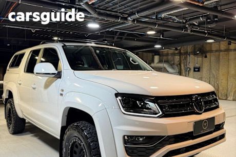 White 2018 Volkswagen Amarok Ute Tray