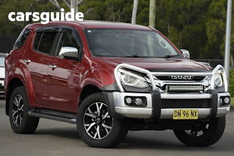 Red 2020 Isuzu MU-X Wagon LS-U (4X4)