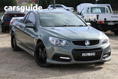 Grey 2013 Holden UTE Utility SS