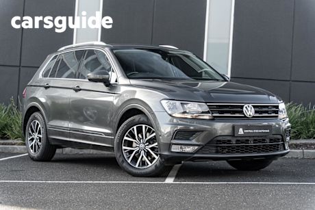 Grey 2017 Volkswagen Tiguan Wagon 110 TDI Comfortline