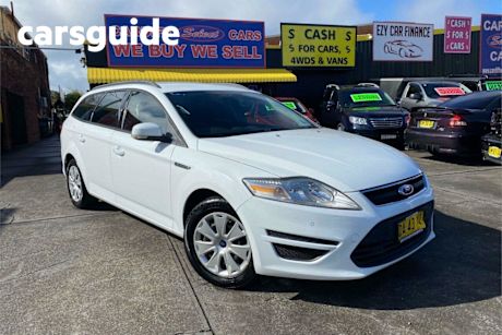 White 2012 Ford Mondeo Wagon LX Tdci