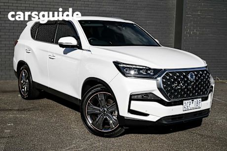 White 2022 Ssangyong Rexton Wagon Ultimate