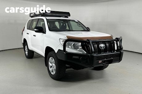White 2020 Toyota Landcruiser Prado Wagon GX (4X4)
