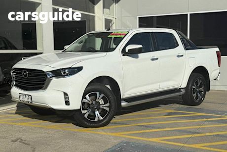 White 2023 Mazda BT-50 Dual Cab Pick-up XTR (4X2)
