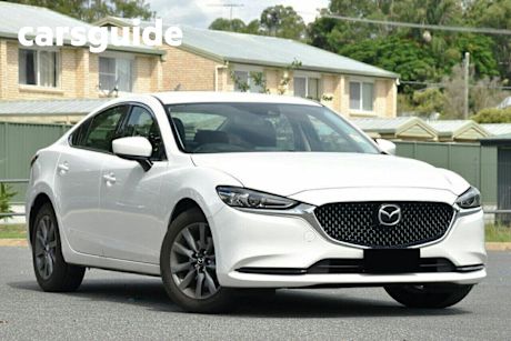 White 2024 Mazda 6 Sedan G25 Sport