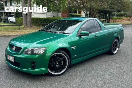 Green 2010 Holden Commodore Ute Tray SV6 VE MY10