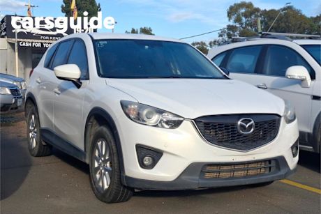 White 2013 Mazda CX-5 Wagon Maxx Sport (4X4)