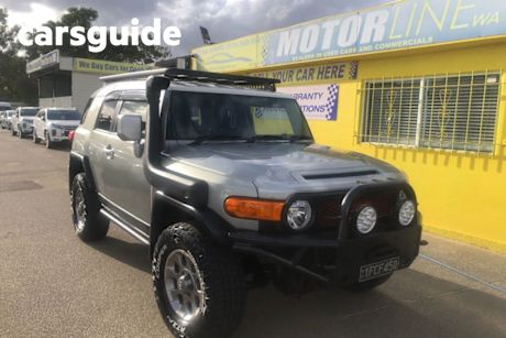 Silver 2011 Toyota FJ Cruiser Wagon