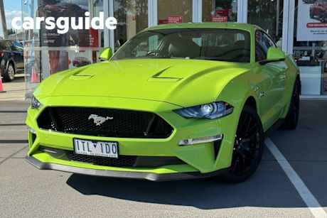 Green 2020 Ford Mustang Fastback GT 5.0 V8