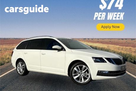 White 2019 Skoda Octavia Wagon 110 TSI