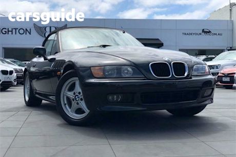 Black 1997 BMW Z3 Roadster