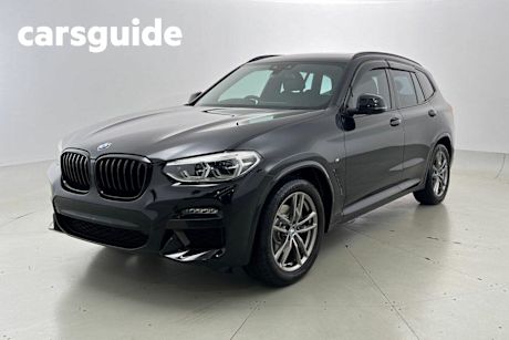 Black 2020 BMW X3 Wagon Xdrive20D Xline