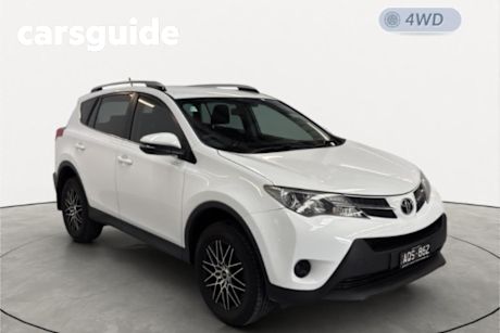 White 2014 Toyota RAV4 Wagon GX (4X4)