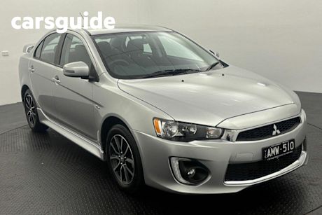 Silver 2016 Mitsubishi Lancer Sedan ES Sport