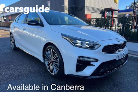 White 2020 Kia Cerato Hatchback GT Safety Pack