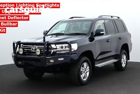 Blue 2017 Toyota Landcruiser Wagon GXL