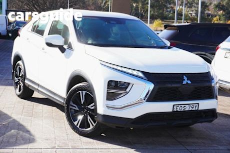 White 2021 Mitsubishi Eclipse Cross Wagon ES (2WD)