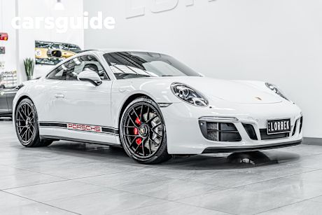 White 2017 Porsche 911 Coupe Carrera GTS