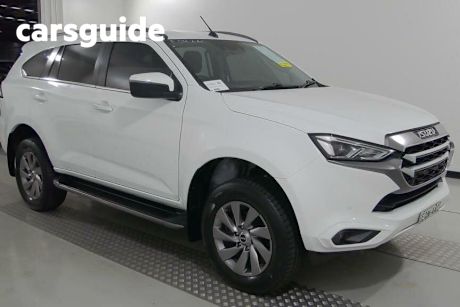 White 2021 Isuzu MU-X Wagon LS-T (4X2)