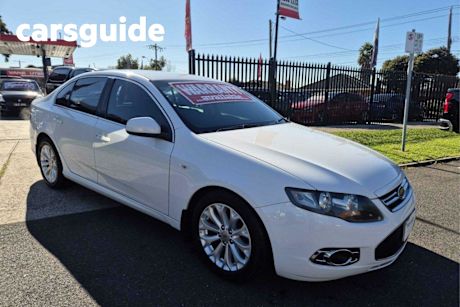 White 2012 Ford Falcon Sedan G6