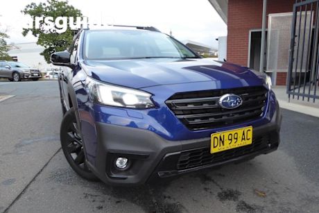 Blue 2025 Subaru Outback Wagon AWD Sport