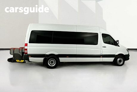 White 2015 Mercedes-Benz Sprinter Van 416CDI LWB Hi Roof