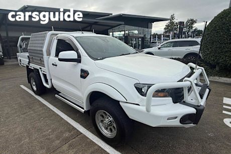White 2020 Ford Ranger Cab Chassis XL 2.2 HI-Rider (4X2)